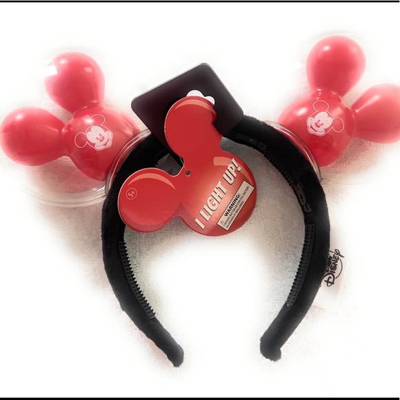 - Disney Parks Mickey Mouse Ballon Light Up Ears New